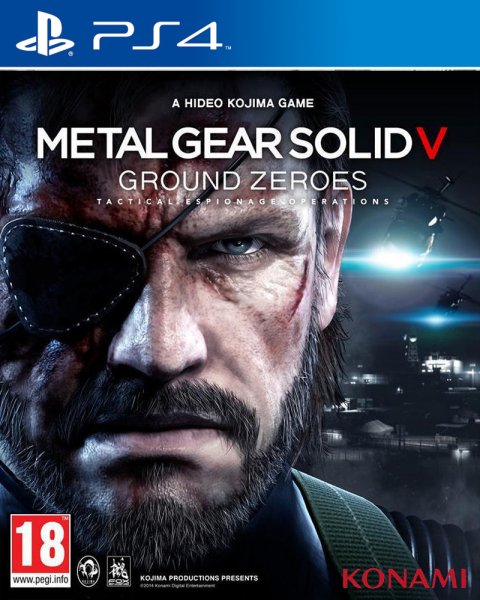 PS4 METAL GEAR SOLID V GROUND ZEROES
